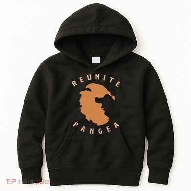 Reunite Pangea Geology Kids Hoodie