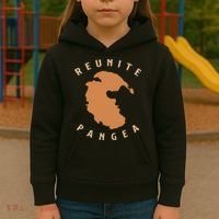 Reunite Pangea Geology Kids Hoodie thumb 3