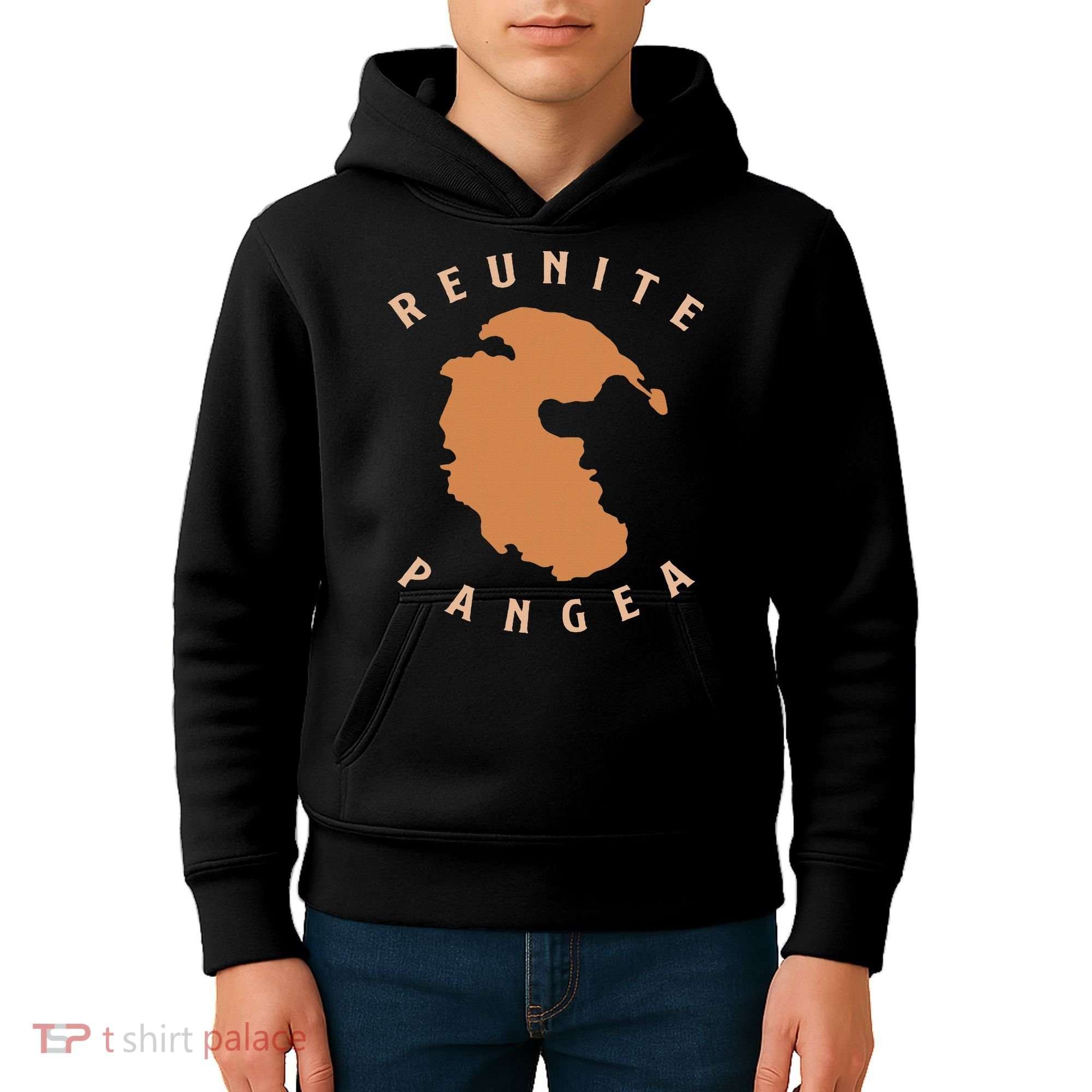 Reunite Pangea Geology Kids Hoodie