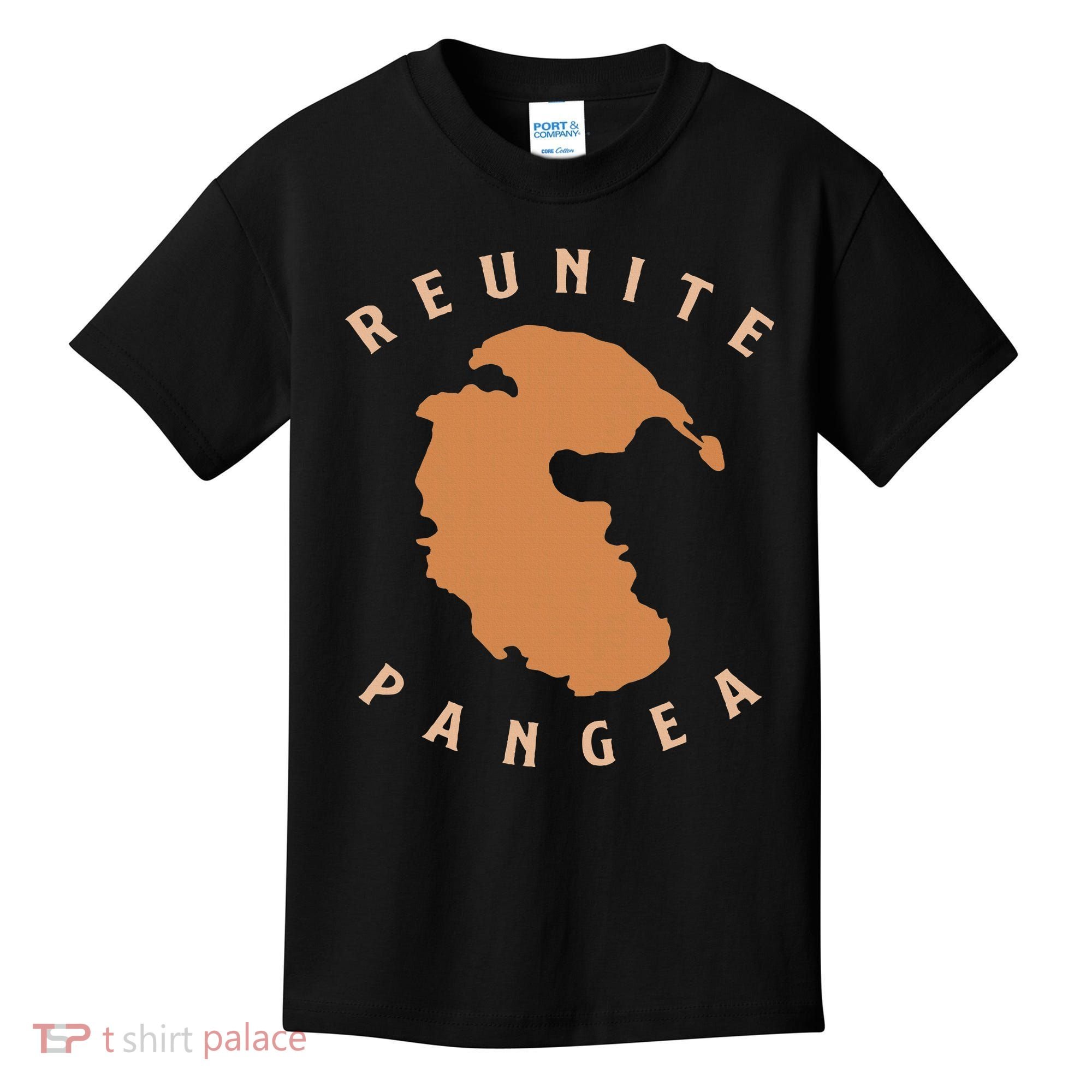 Reunite Pangea Geology Kids T-Shirt