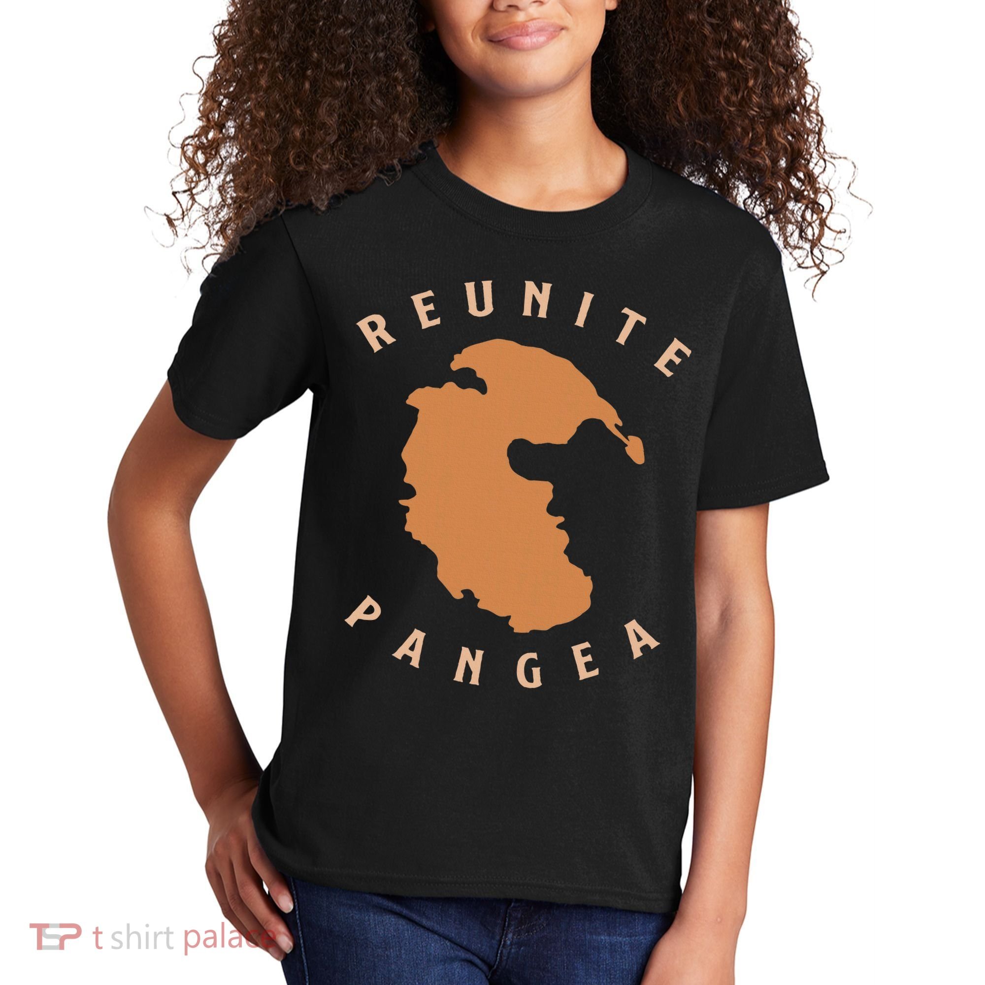 Reunite Pangea Geology Kids T-Shirt