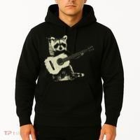 Raccoon Playing Guitar Music Hoodie thumb 2