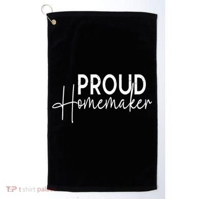 Reckless Patriot Gear Proud Homemaker Golf Towel