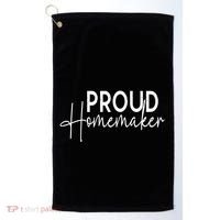 Reckless Patriot Gear Proud Homemaker Golf Towel thumb 0