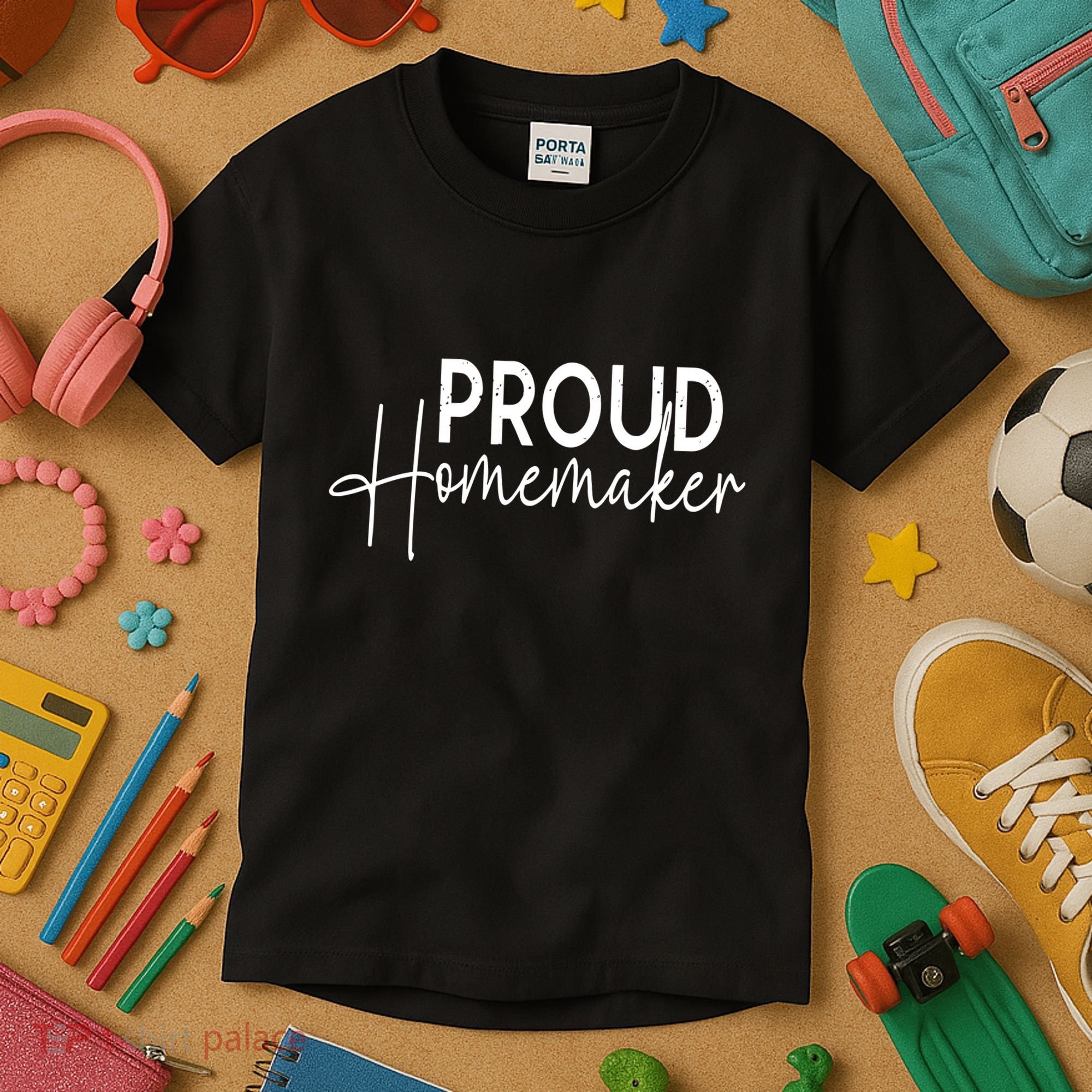 Reckless Patriot Gear Proud Homemaker Kids T-Shirt