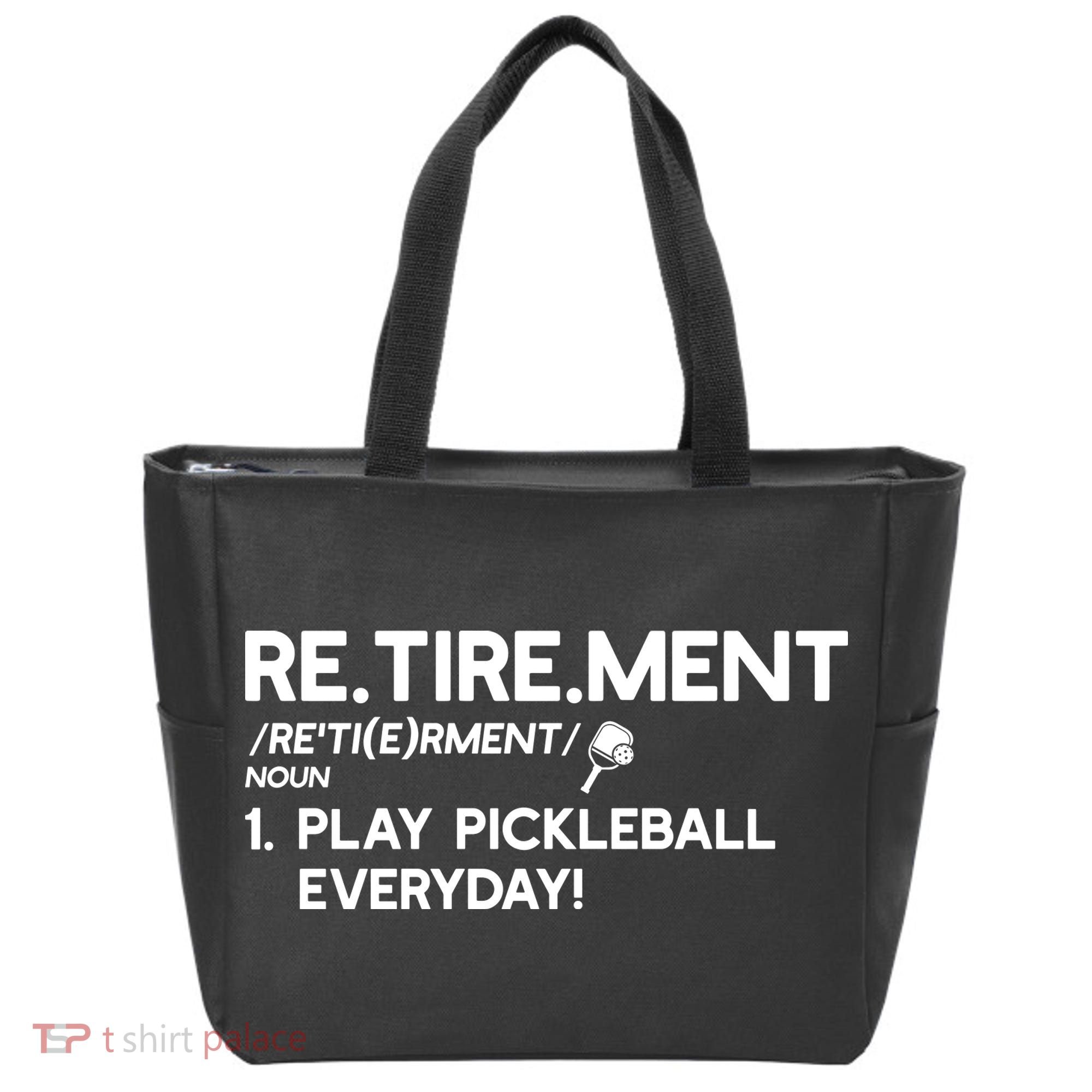 REtirement Pickleball Gift For Pickleball Player Tote Bag