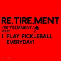REtirement Pickleball Gift For Pickleball Player Santa Hat thumb 1