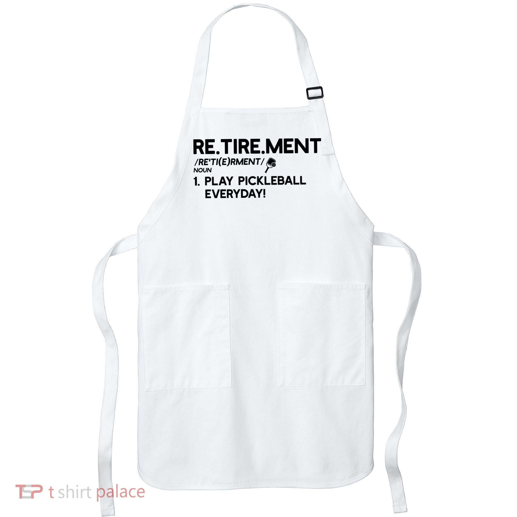 REtirement Pickleball Gift For Pickleball Player Apron