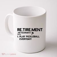 REtirement Pickleball Gift For Pickleball Player Coffee Mug thumb 0