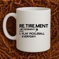 REtirement Pickleball Gift For Pickleball Player Coffee Mug thumb 2