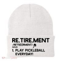 REtirement Pickleball Gift For Pickleball Player Beanie thumb 0