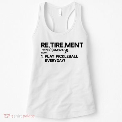 REtirement Pickleball Gift For Pickleball Player Women's Tank Top