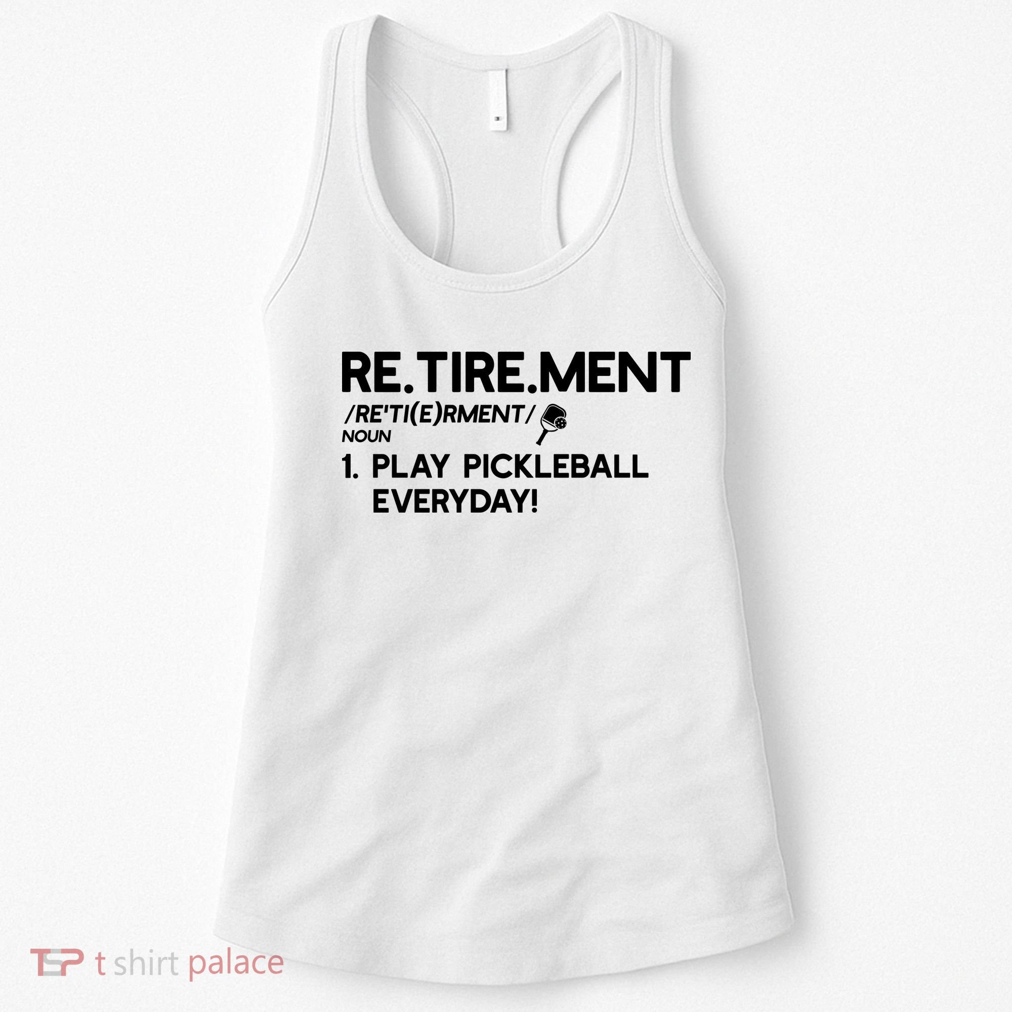 REtirement Pickleball Gift For Pickleball Player Women's Tank Top