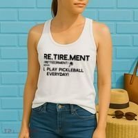 REtirement Pickleball Gift For Pickleball Player Women's Tank Top thumb 2