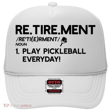 REtirement Pickleball Gift For Pickleball Player Hat