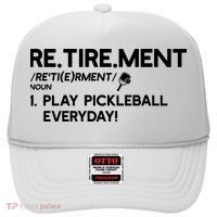 REtirement Pickleball Gift For Pickleball Player Hat thumb 0