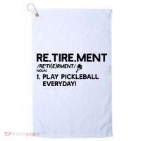 REtirement Pickleball Gift For Pickleball Player Golf Towel thumb 0