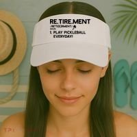 REtirement Pickleball Gift For Pickleball Player Visor thumb 2