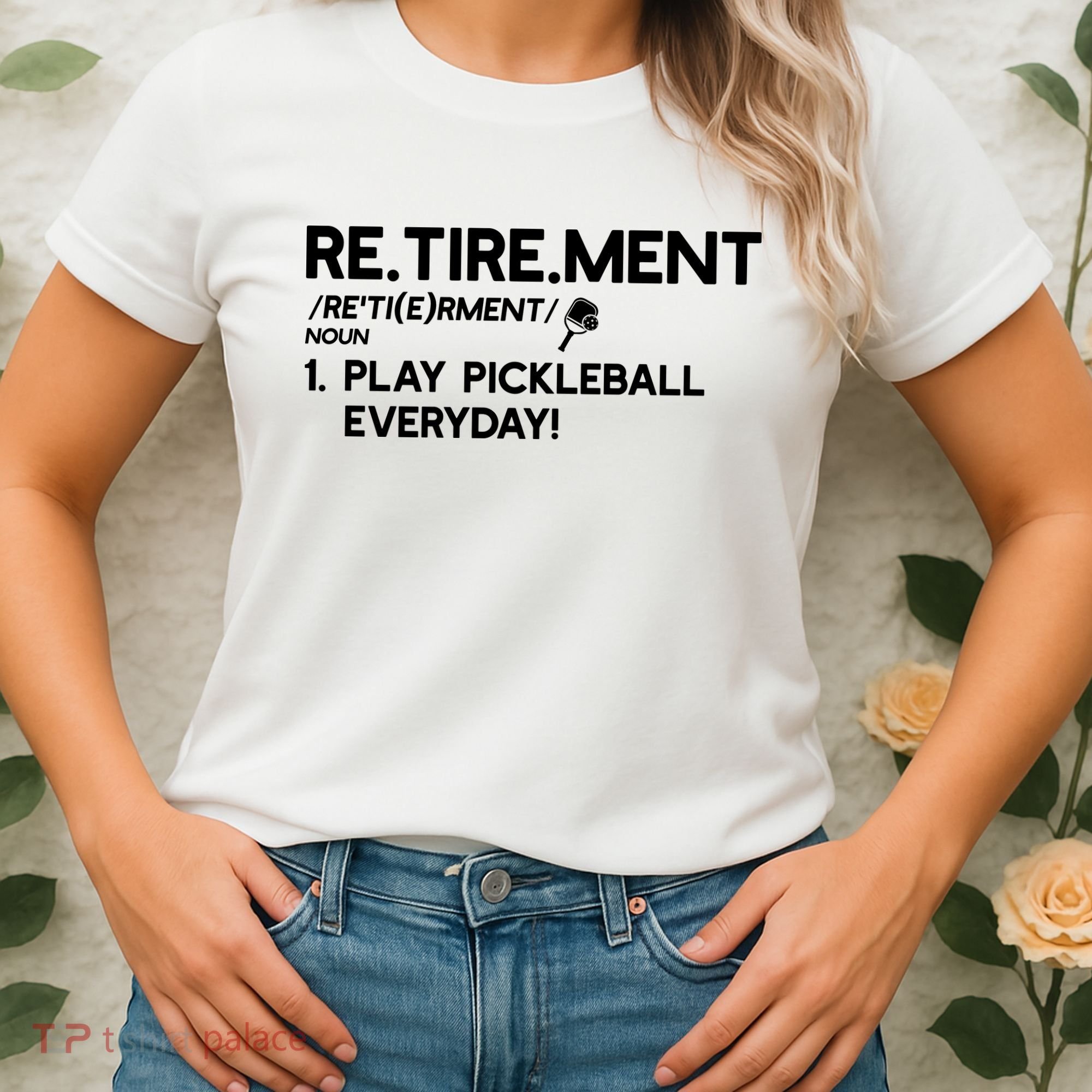 REtirement Pickleball Gift For Pickleball Player Women's T-Shirt