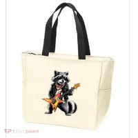 Racoon Playing Guitar Tote Bag thumb 3