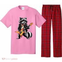 Racoon Playing Guitar Pajama Set thumb 0