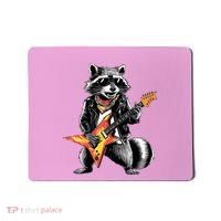 Racoon Playing Guitar Mousepad thumb 0