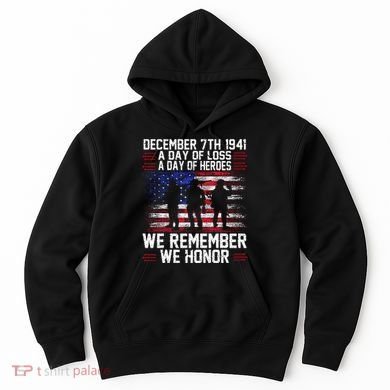 Remember Pearl Harbor 1941 Air Raid Plane Design Hoodie