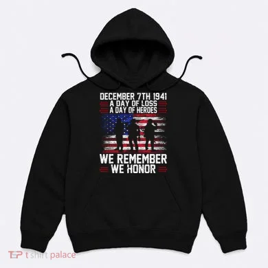 Remember Pearl Harbor 1941 Air Raid Plane Design Hoodie