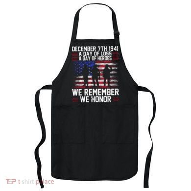 Remember Pearl Harbor 1941 Air Raid Plane Design Apron