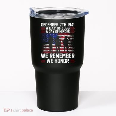 Remember Pearl Harbor 1941 Air Raid Plane Design Tumbler