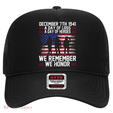 Remember Pearl Harbor 1941 Air Raid Plane Design Hat