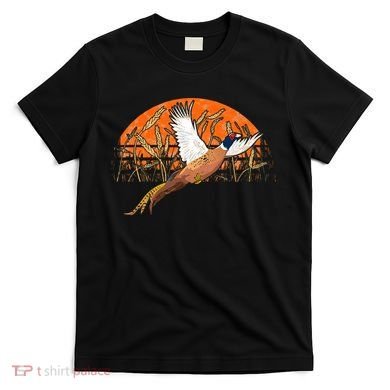 Ringneck Pheasant Hunting Upland Bird Hunter Grain Field T-Shirt