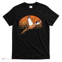 Ringneck Pheasant Hunting Upland Bird Hunter Grain Field T-Shirt thumb 0