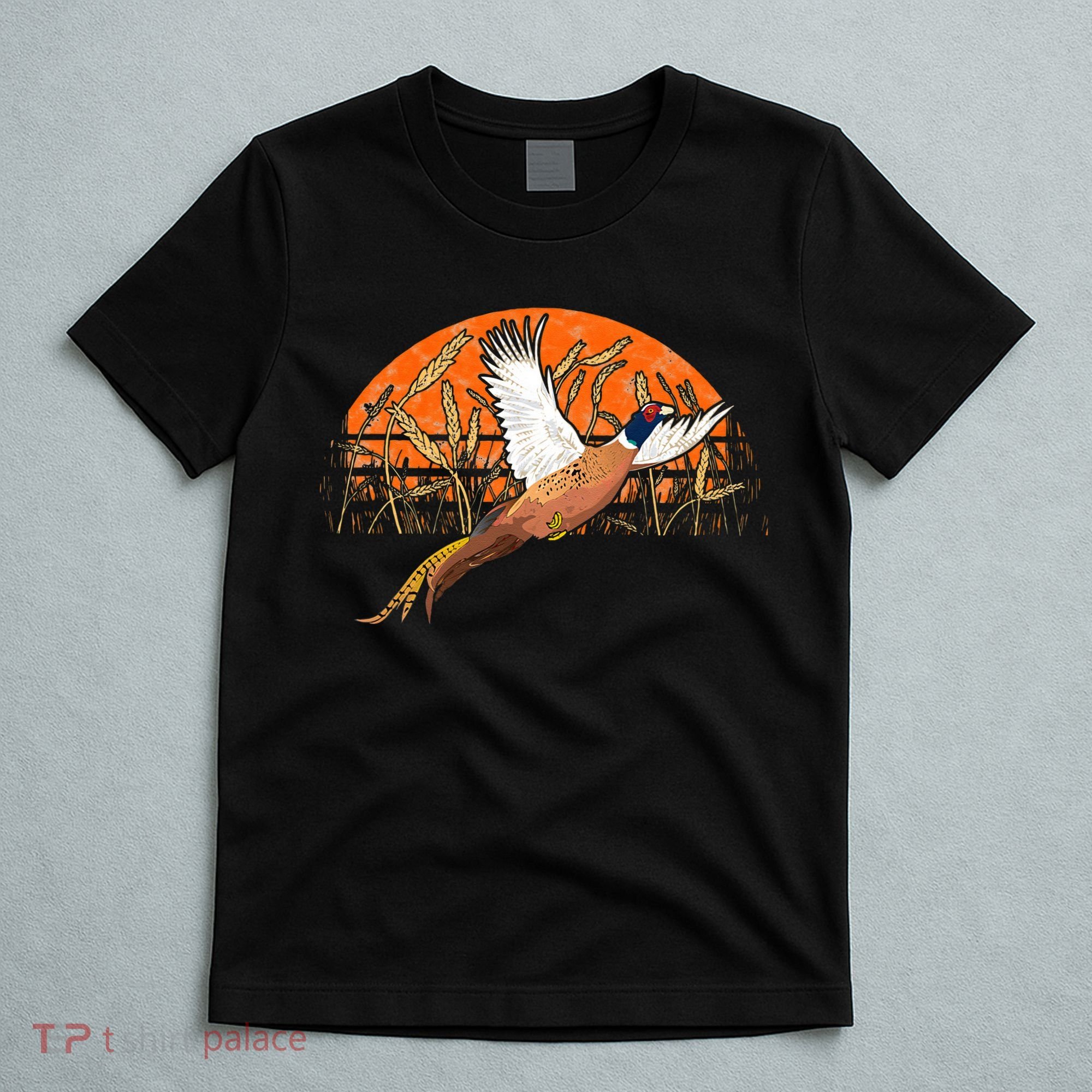 Ringneck Pheasant Hunting Upland Bird Hunter Grain Field T-Shirt