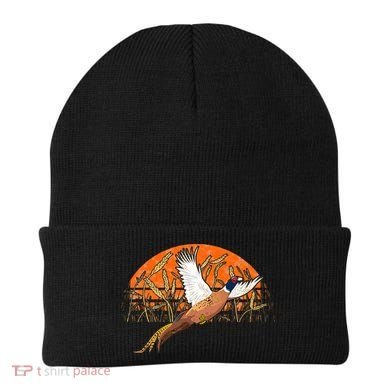 Ringneck Pheasant Hunting Upland Bird Hunter Grain Field Beanie