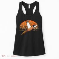 Ringneck Pheasant Hunting Upland Bird Hunter Grain Field Women's Tank Top thumb 0