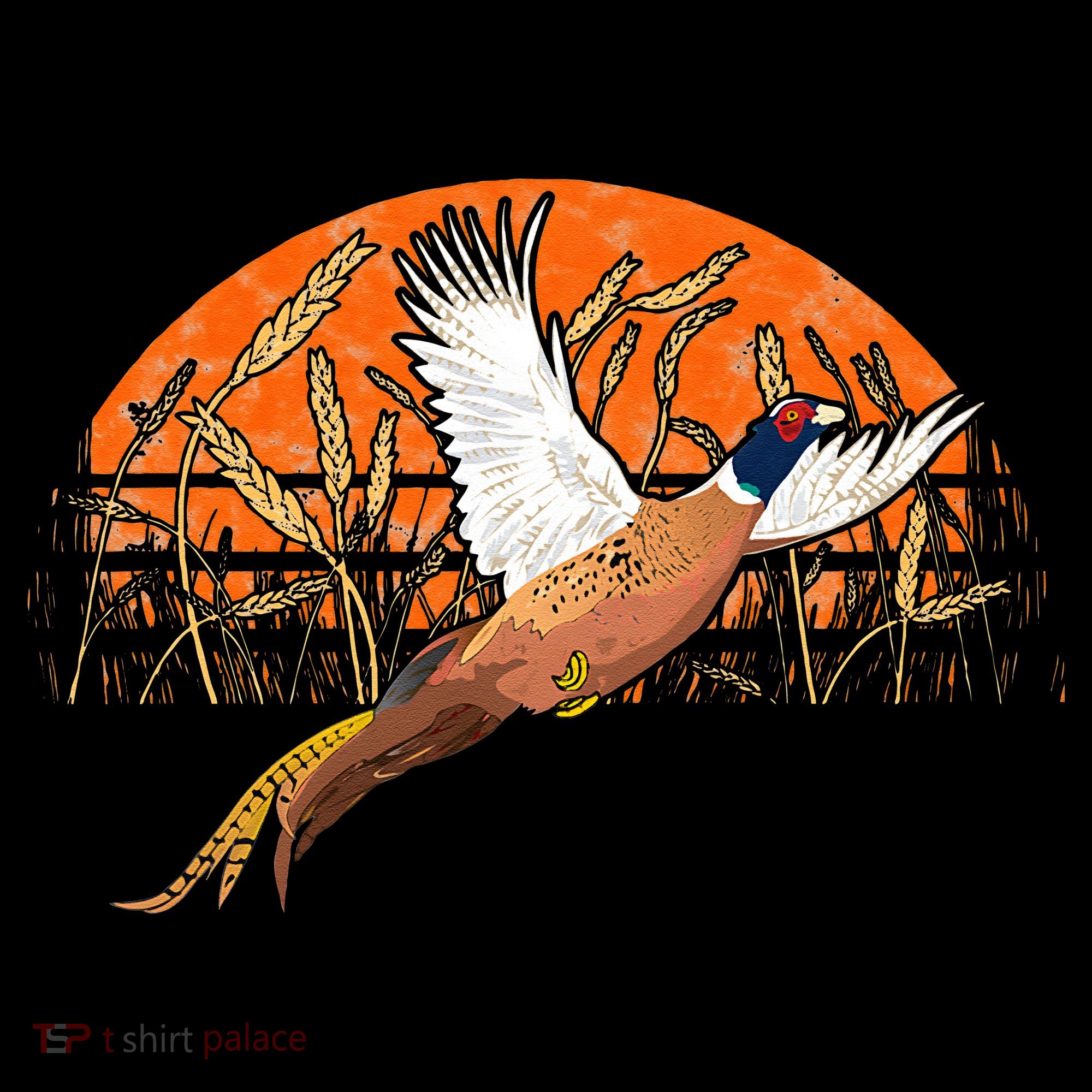 Ringneck Pheasant Hunting Upland Bird Hunter Grain Field Baby Bodysuit