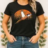 Ringneck Pheasant Hunting Upland Bird Hunter Grain Field Women's T-Shirt thumb 2