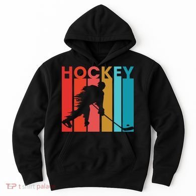 Retro Poster Hockey Lovers Hoodie