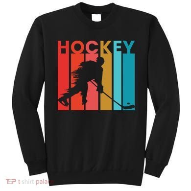 Retro Poster Hockey Lovers Sweatshirt