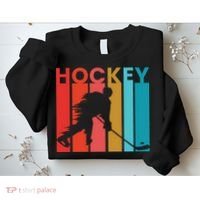 Retro Poster Hockey Lovers Sweatshirt thumb 2