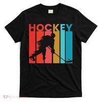 Retro Poster Hockey Lovers T-Shirt thumb 0