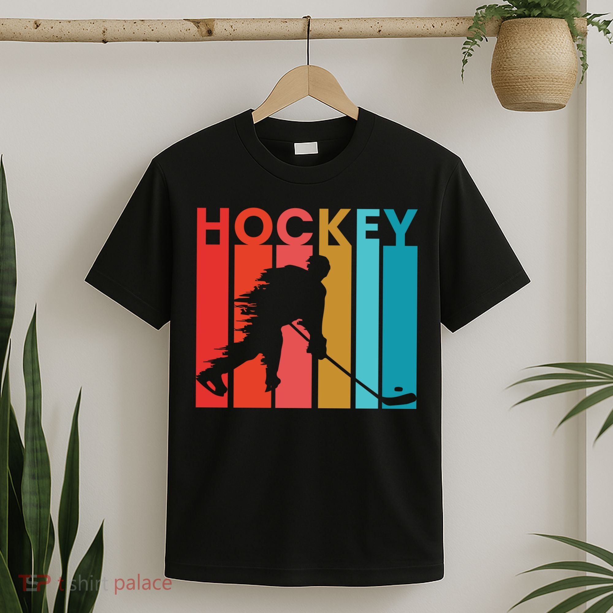 Retro Poster Hockey Lovers T-Shirt