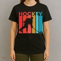 Retro Poster Hockey Lovers T-Shirt thumb 4