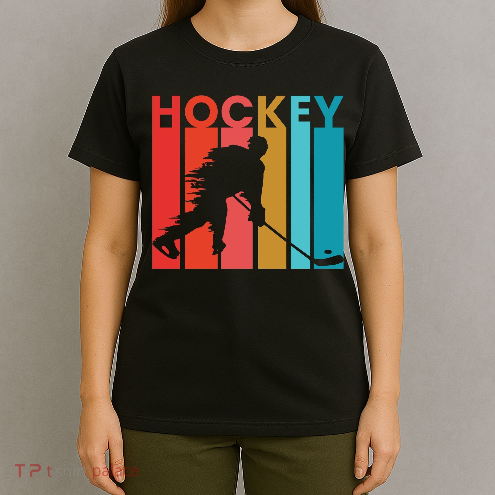 Retro Poster Hockey Lovers T-Shirt