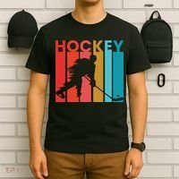 Retro Poster Hockey Lovers T-Shirt thumb 6