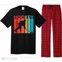 Retro Poster Hockey Lovers Pajama Set thumb 0