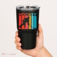Retro Poster Hockey Lovers Tumbler thumb 2