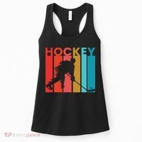Retro Poster Hockey Lovers Women's Tank Top thumb 0