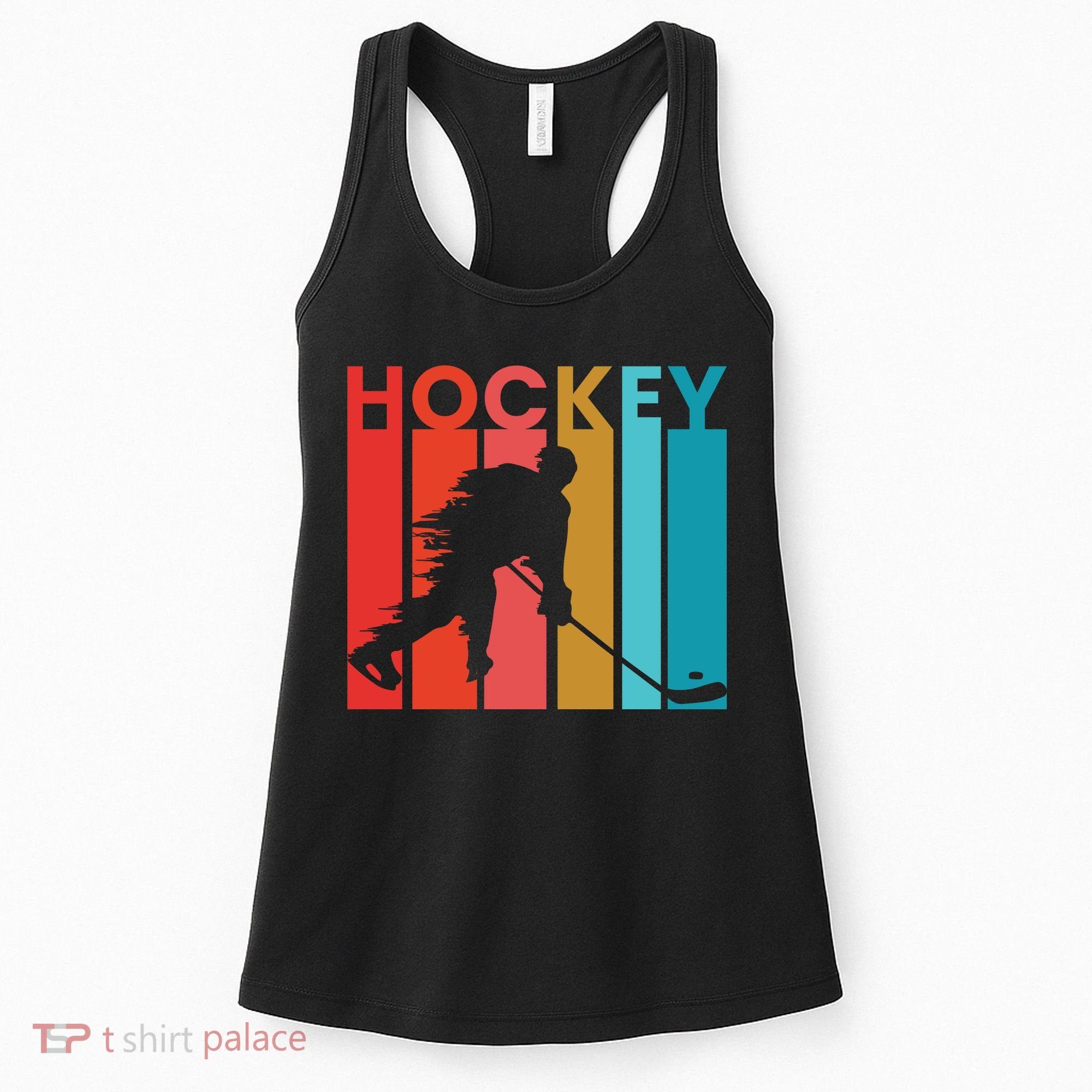 Retro Poster Hockey Lovers Women's Tank Top